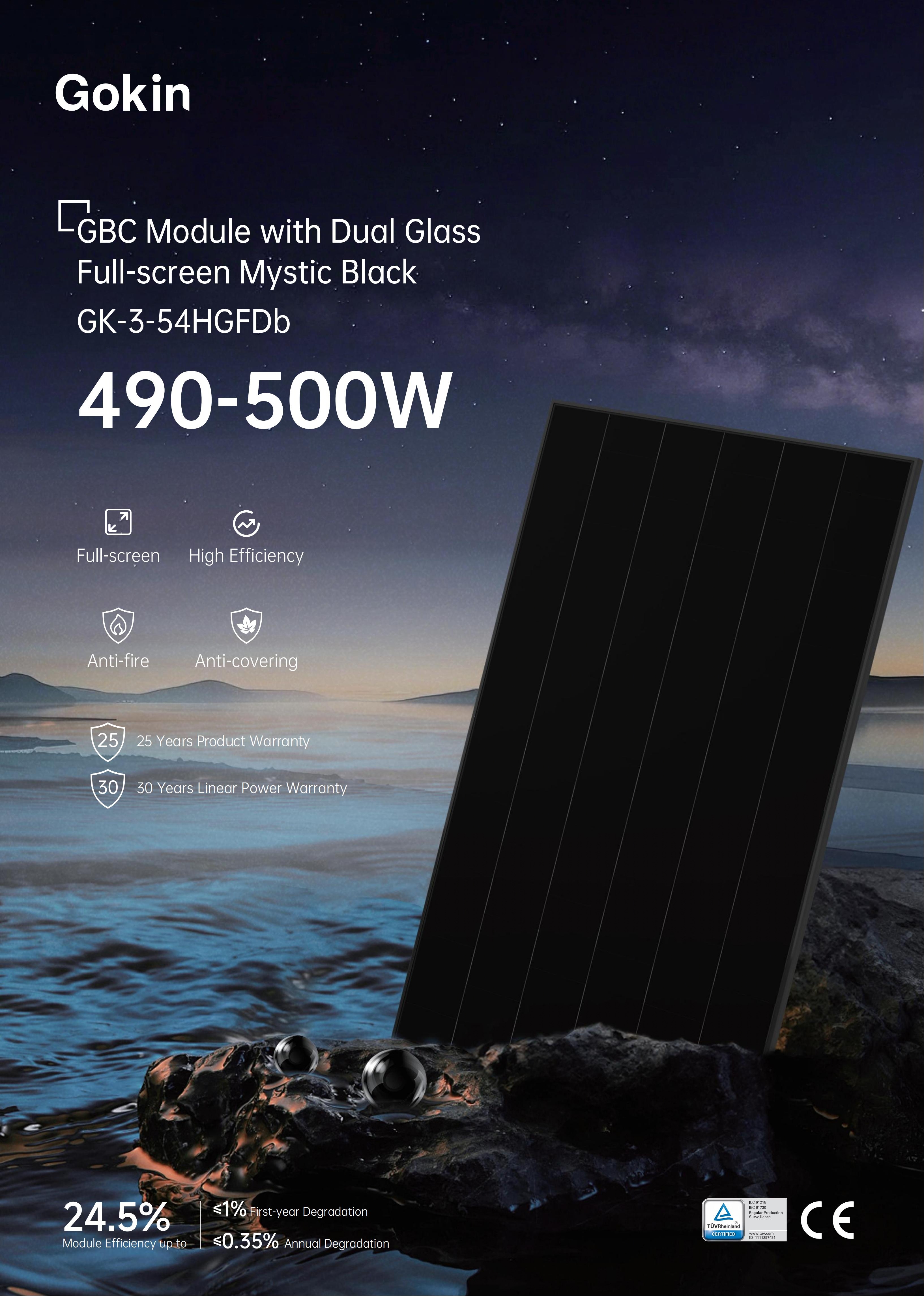GK-3-54HGFDb 490-500W